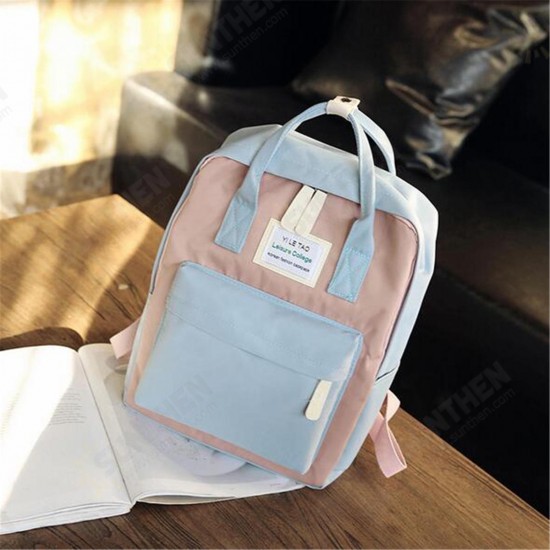 Outdoor Nylon Travel Bag Backpack Big Capacity Handbag For Girls Schoolbag Female Women