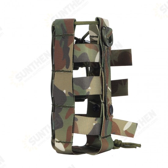 Outdoor Tactical Bag Military Camping Bag Water Bottle Bag Kettle Holder