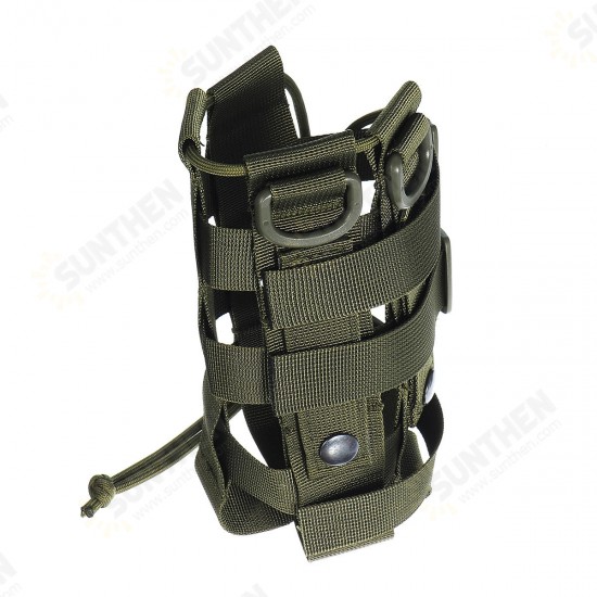 Outdoor Tactical Bag Military Camping Bag Water Bottle Bag Kettle Holder