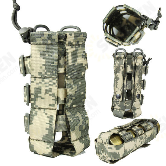 Outdoor Tactical Bag Military Camping Bag Water Bottle Bag Kettle Holder