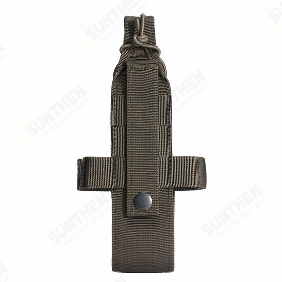 Outdoor Tactical Hiking Camping Molle Water Bottle Holder With Adjustable Vecro Strap Belt Bottle Cage Accessory