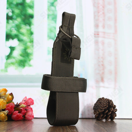 Outdoor Tactical Hiking Camping Molle Water Bottle Holder With Adjustable Vecro Strap Belt Bottle Cage Accessory Outdoor Tactical Hiking Camping Molle Water Bottle Holder With Adjustable Vecro Strap Belt Bottle Cage Accessory