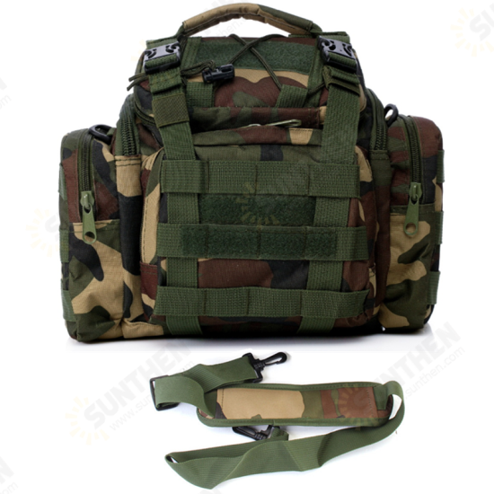 Outdoor Tactical Molle Backpack Camera Shoulder Pack Bag Waist Pouch Hiking Camping Travel Handbag