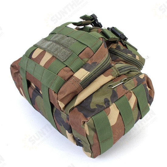 Outdoor Tactical Molle Backpack Camera Shoulder Pack Bag Waist Pouch Hiking Camping Travel Handbag