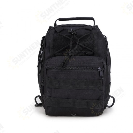 Oxford Cloth Chest Back Molle Pouch Crossbody Shoulder Bag Military Amry Tactical Bag Outdoor Sports