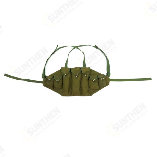 Oxford Cloth Tactical Bag Military Chest Bag Walkie Talkie Storage Bag