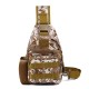 Oxford Cloth Tactical Bag USB Charging Chest Bag Climbing Hiking Shoulder Bag