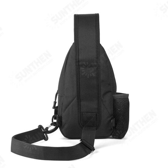 Oxford Cloth Tactical Bag USB Charging Chest Bag Climbing Hiking Shoulder Bag Oxford Cloth Tactical Bag USB Charging Chest Bag Climbing Hiking Shoulder Bag