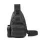 Oxford Cloth Tactical Bag USB Charging Chest Bag Climbing Hiking Shoulder Bag Oxford Cloth Tactical Bag USB Charging Chest Bag Climbing Hiking Shoulder Bag
