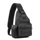 Oxford Cloth Tactical Bag USB Charging Chest Bag Climbing Hiking Shoulder Bag