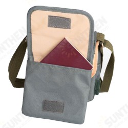 Oxford Shoulder Bag Waterproof Multifunction Passport Pack Portable Phone Bag Camping Travel Pouch Oxford Shoulder Bag Waterproof Multifunction Passport Pack Portable Phone Bag Camping Travel Pouch