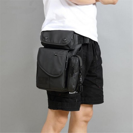 Oxford Waist Leg Bag Waterproof Shoulder Bag Outdoor Camping Handbag Tactical Backpack