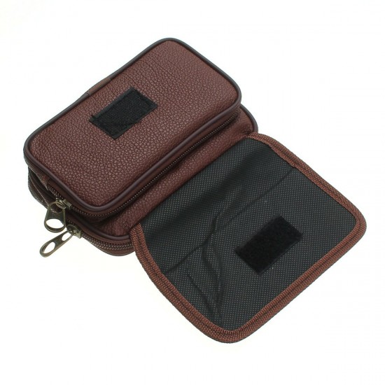 PU Leather Waist Belt Bag Phone Bag Running Wallet Hip Purse Tote Outdoor Sports Travel Camping