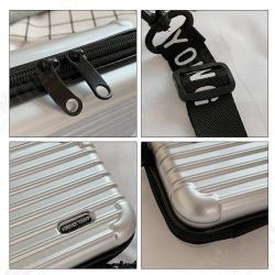 PVC Crossbody Bag Mini Makeup Bag Travel Shoulder Bag Storage Bag Handbag PVC Crossbody Bag Mini Makeup Bag Travel Shoulder Bag Storage Bag Handbag