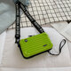 PVC Crossbody Bag Mini Makeup Bag Travel Shoulder Bag Storage Bag Handbag