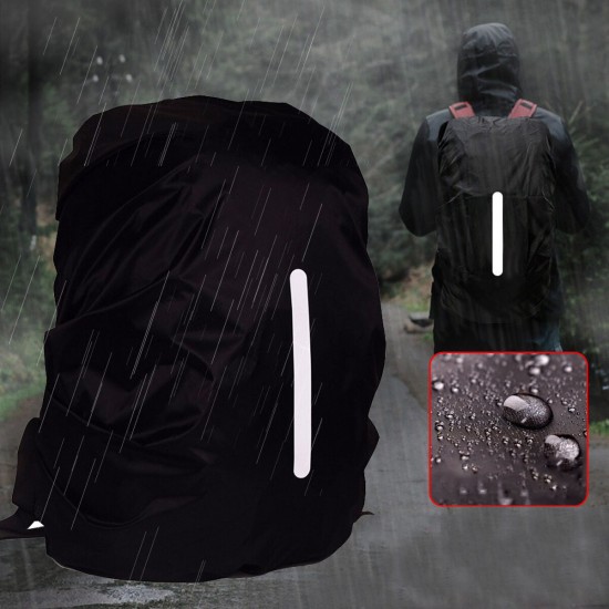 Portable Outdoor Backpack Waterproof Dust Cover Travel Backpack Rain Cover Hiking Camping Sports Accessories