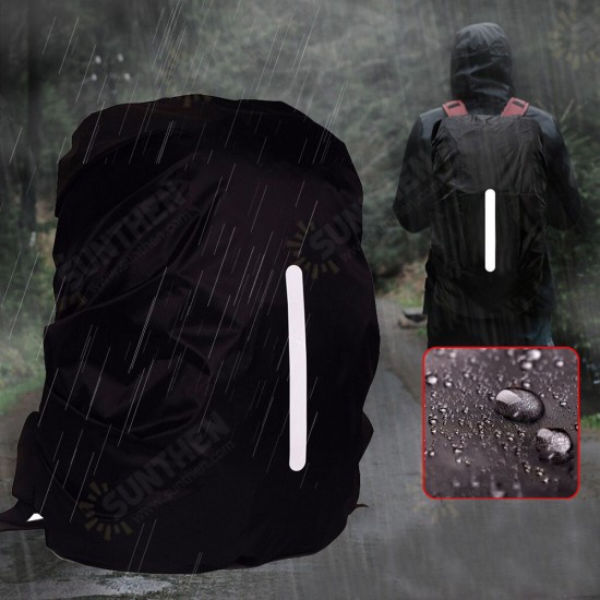 Portable Outdoor Backpack Waterproof Dust Cover Travel Backpack Rain Cover Hiking Camping Sports Accessories