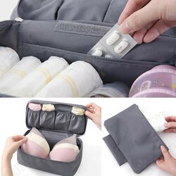 Portable Protect Bra Underwear Socks Cosmetic Packing Cube Storage Bag Travel Luggage Organizer Portable Protect Bra Underwear Socks Cosmetic Packing Cube Storage Bag Travel Luggage Organizer