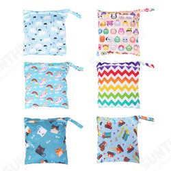 Reusable Waterproof Wet Dry Baby Diapers Bags Portable Travel Baby Nappy Changing Double Pocket Wetbags Reusable Waterproof Wet Dry Baby Diapers Bags Portable Travel Baby Nappy Changing Double Pocket Wetbags