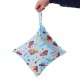 Reusable Waterproof Wet Dry Baby Diapers Bags Portable Travel Baby Nappy Changing Double Pocket Wetbags