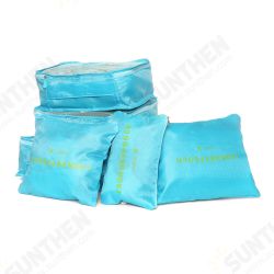 6 in 1 Outdoor Travel Sorting Clothes Storage Bag Luggage Packing Bag Clothes Bags 6 in 1 Outdoor Travel Sorting Clothes Storage Bag Luggage Packing Bag Clothes Bags