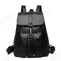 Soft PU Leather Backpack Ladies Casual Shoulder Bag Outdoor Hunting Travel Rucksack Soft PU Leather Backpack Ladies Casual Shoulder Bag Outdoor Hunting Travel Rucksack