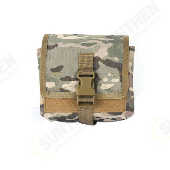 Nylon Outdoor Military Tactical Waist Bag Camping Trekking Travel Camouflage Bag