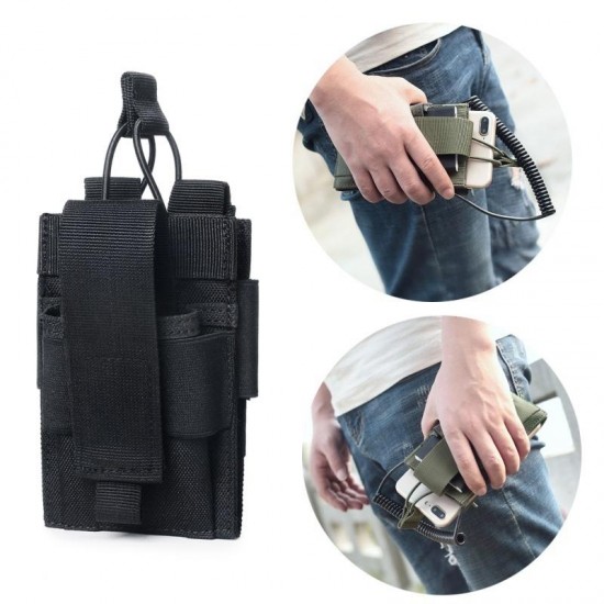 ZB85 Molle Tactical Bag Multi-Pocket Waist Bag Wallets For Camping Hunting Phone Storage Bag