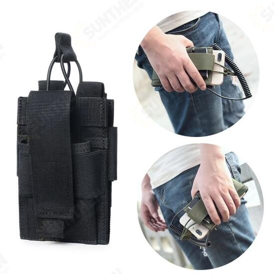 ZB85 Molle Tactical Bag Multi-Pocket Waist Bag Wallets For Camping Hunting Phone Storage Bag