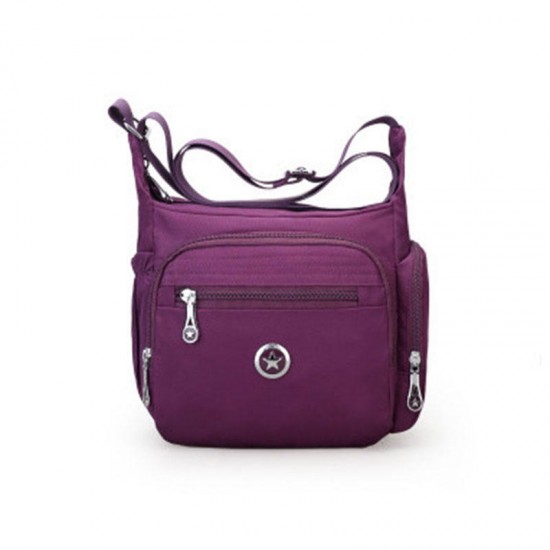 Travel Bag Women Shoulder bag Multi-pocket Nylon Waterproof Bag