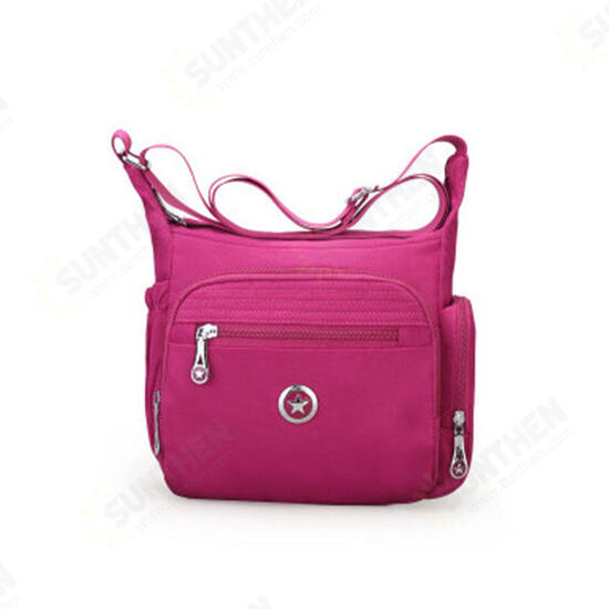 Travel Bag Women Shoulder bag Multi-pocket Nylon Waterproof Bag