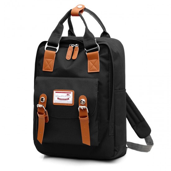 USB Backpack Student School Bag Waterproof Shoulder Bag Camping Travel