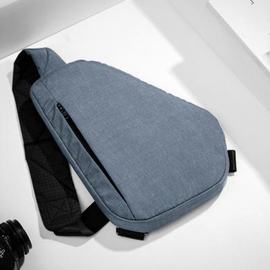 Uniex Men Hidden Crossbody Shoulder Geometry Bag Anti Theft Sport Chest Multifunction Backpack