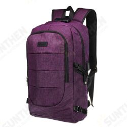 Unisex Anti-Theft Laptop Backpack Travel Business School Bag Rucksack With Safe Lock + USB Port Unisex Anti-Theft Laptop Backpack Travel Business School Bag Rucksack With Safe Lock + USB Port
