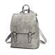 Vintage Cow Split Leather Backpacks Waterproof Travel School Bag