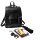 Vintage Cow Split Leather Backpacks Waterproof Travel School Bag