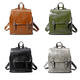 Vintage Cow Split Leather Backpacks Waterproof Travel School Bag