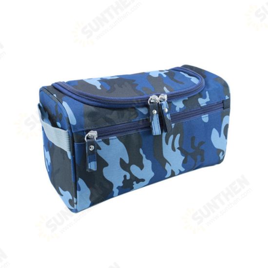 Waterproof Hanging Travel Toiletry Kit Wash Bag Shaving Case 300D Oxford Cloth Cosmetic Bag