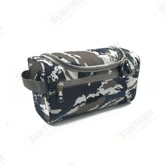 Waterproof Hanging Travel Toiletry Kit Wash Bag Shaving Case 300D Oxford Cloth Cosmetic Bag