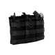 1000D Nylon Molle Tactical Bag Triple Magazine Pouch For Camping Hunting