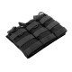 1000D Nylon Molle Tactical Bag Triple Magazine Pouch For Camping Hunting