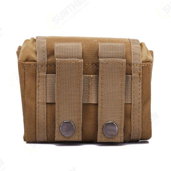 1000D Nylon Waterproof Tactical Bag Multifunctional Folding Outdoor Hiking Travel Tool Bag Drawstring Storage Bag