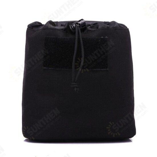 1000D Nylon Waterproof Tactical Bag Multifunctional Folding Outdoor Hiking Travel Tool Bag Drawstring Storage Bag