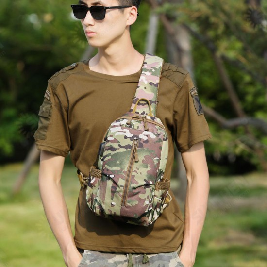 3611 USB Tactical Bag Oxford Waterproof Chest Bag Shoulder Bag Crossbody Bag Fashion Leisure Hand Bag