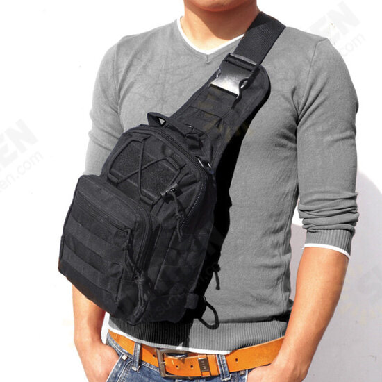 A18 Military Fan Waterproof Multifunctional Tactical Bag Chest Bag Crossbody Bag