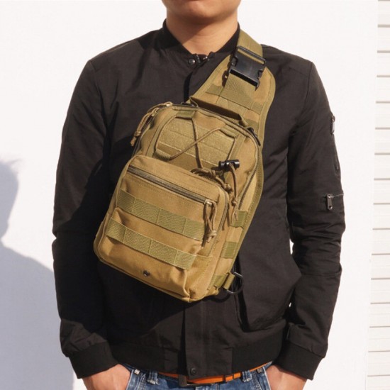 A18 Military Fan Waterproof Multifunctional Tactical Bag Chest Bag Crossbody Bag