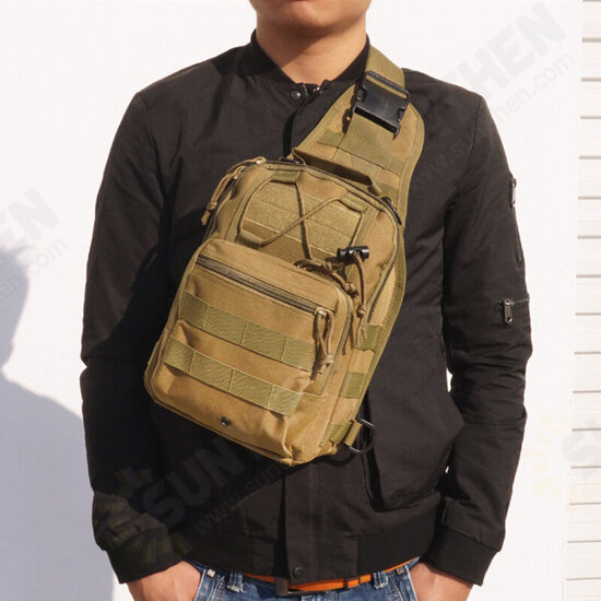 A18 Military Fan Waterproof Multifunctional Tactical Bag Chest Bag Crossbody Bag