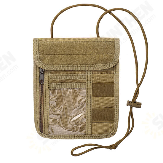 Tactical ID Card Holder Multifunction Card Case Men Women Credit Passport Purse Hunting Molle Pouch Wallet Bag