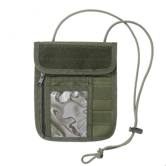 Tactical ID Card Holder Multifunction Card Case Men Women Credit Passport Purse Hunting Molle Pouch Wallet Bag