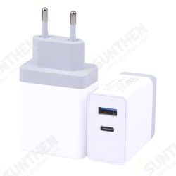 18W QC3.0 PD Type C Fast Charging EU US Plug USB Charger Adapter For iPhone X XS 11 Pro Huawei Mate 20 P30 Pro Mate 30 S10+ Note 10 18W QC3.0 PD Type C Fast Charging EU US Plug USB Charger Adapter For iPhone X XS 11 Pro Huawei Mate 20 P30 Pro Mate 30 S10+ Note 10
